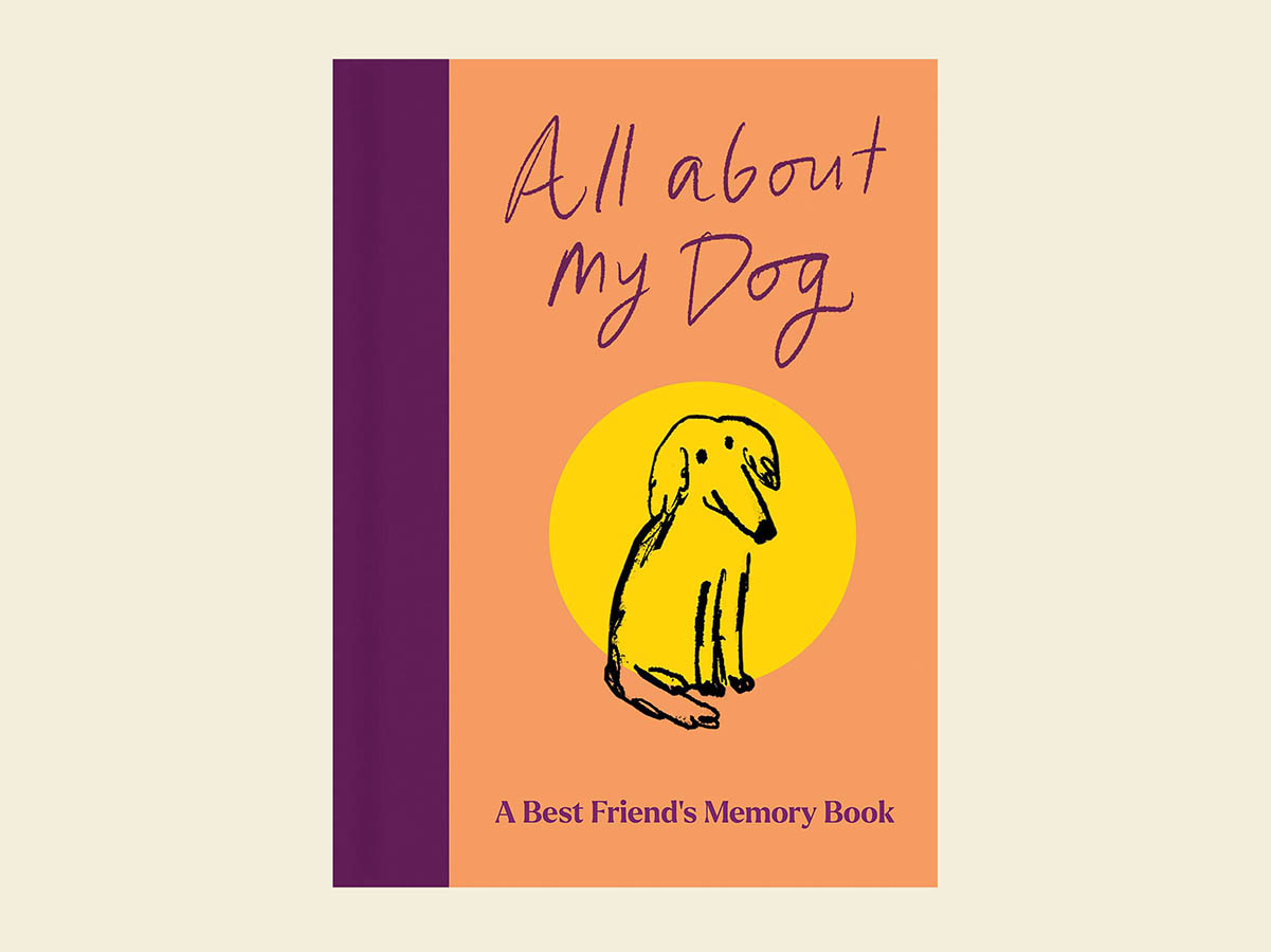 All About My Dog and Me memory journal gift for dog owners in the UK