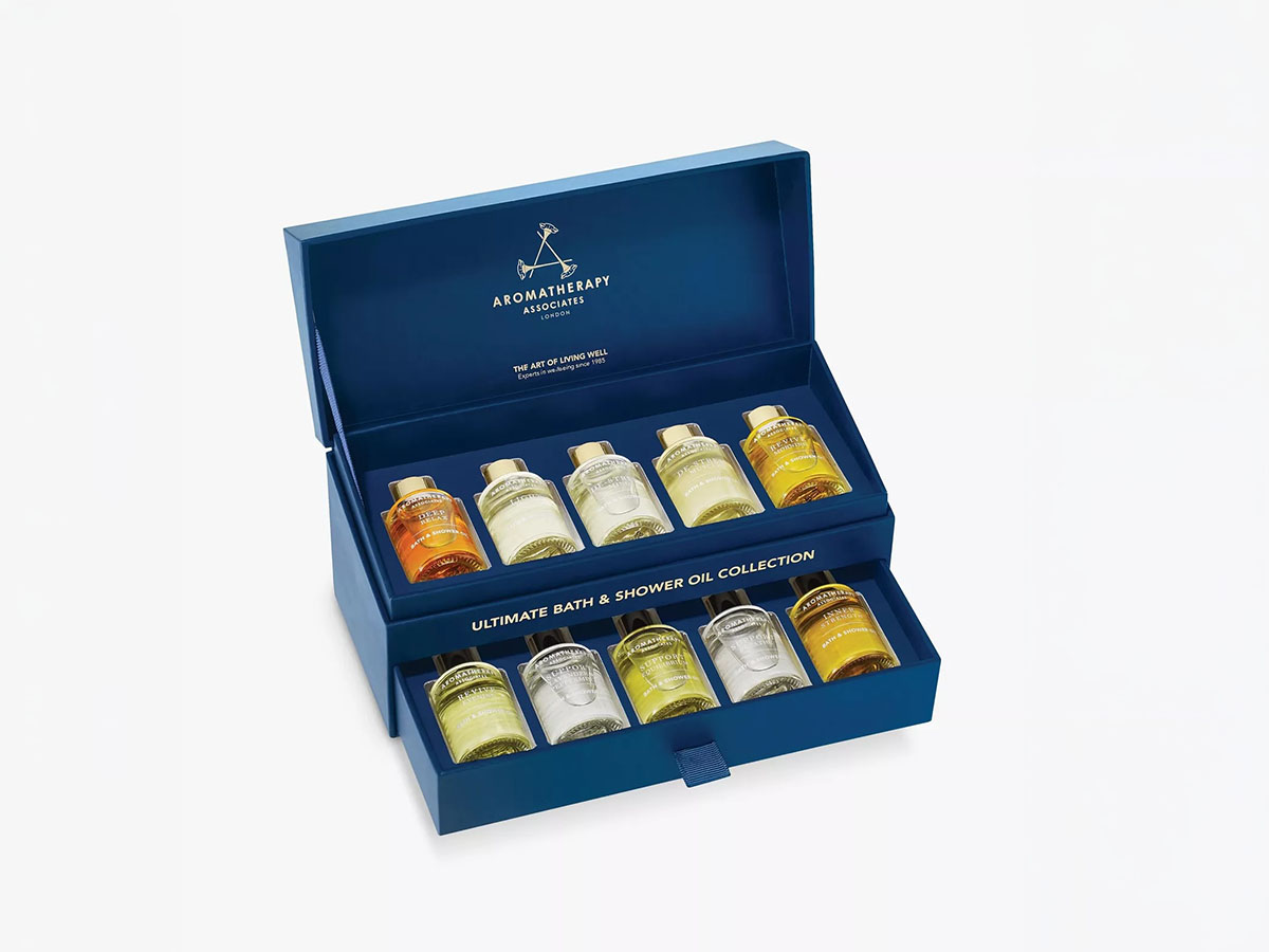 Aromatherapy Associates Ultimate Bath and Shower Oil Collection gift set under £100 in the UK
