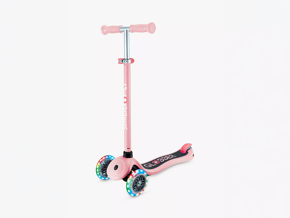 Globber Primo Lights Kids scooter gift for 6 year old girls in the UK