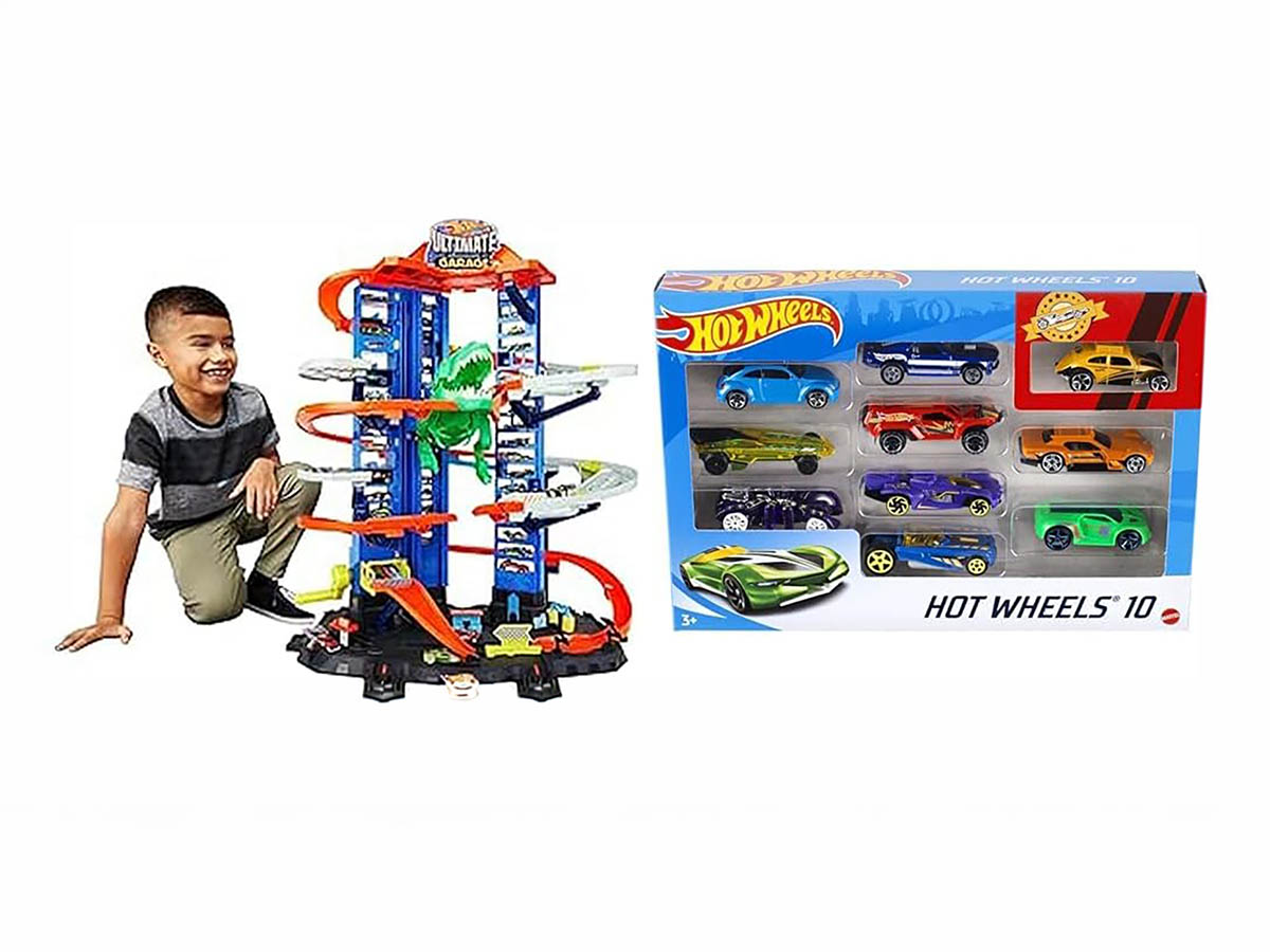 Hot Wheels City Ultimate Garage gift for 6 year old boys in the UK