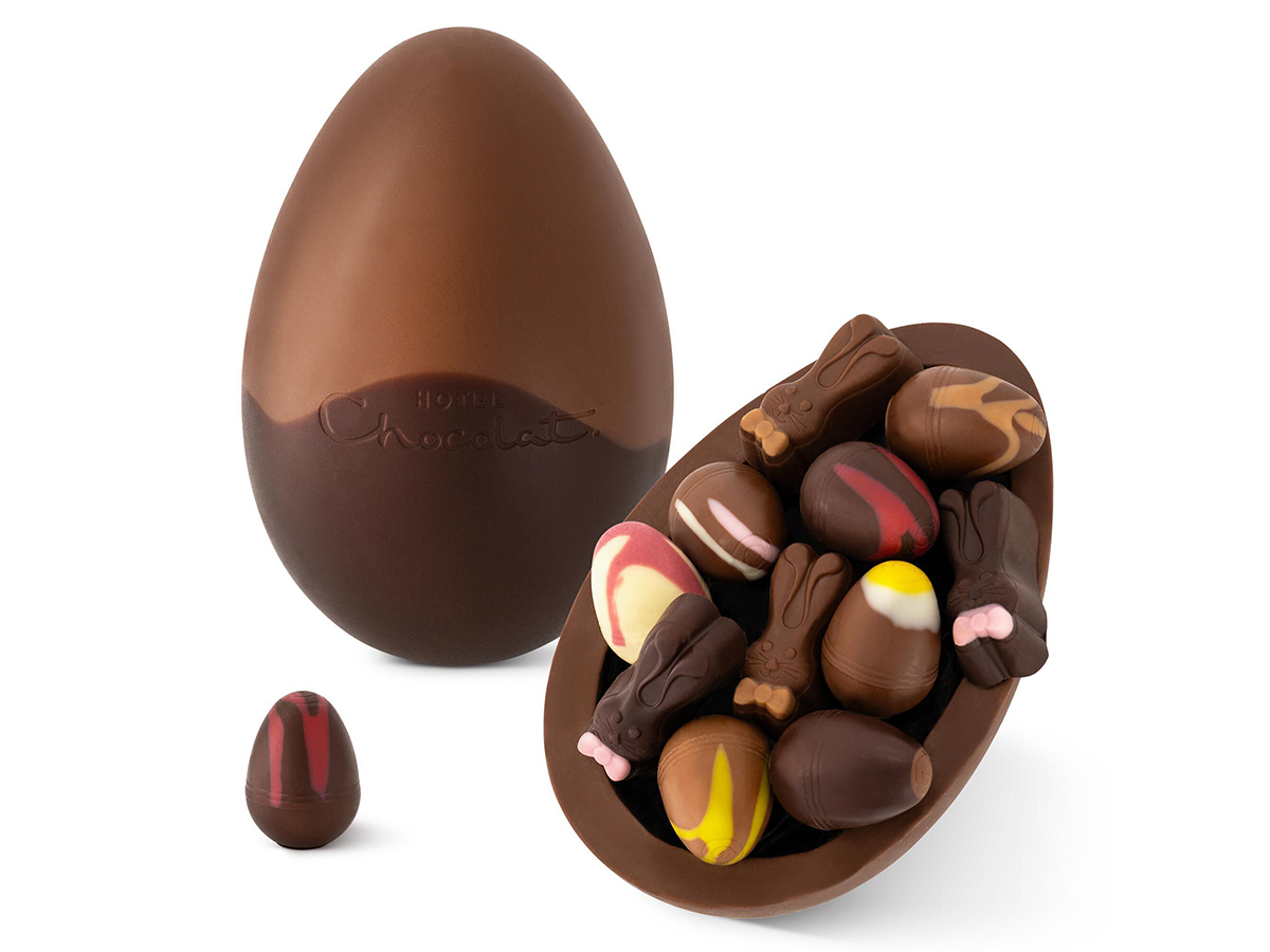 Hotel Chocolat extra thick luxury Easter egg