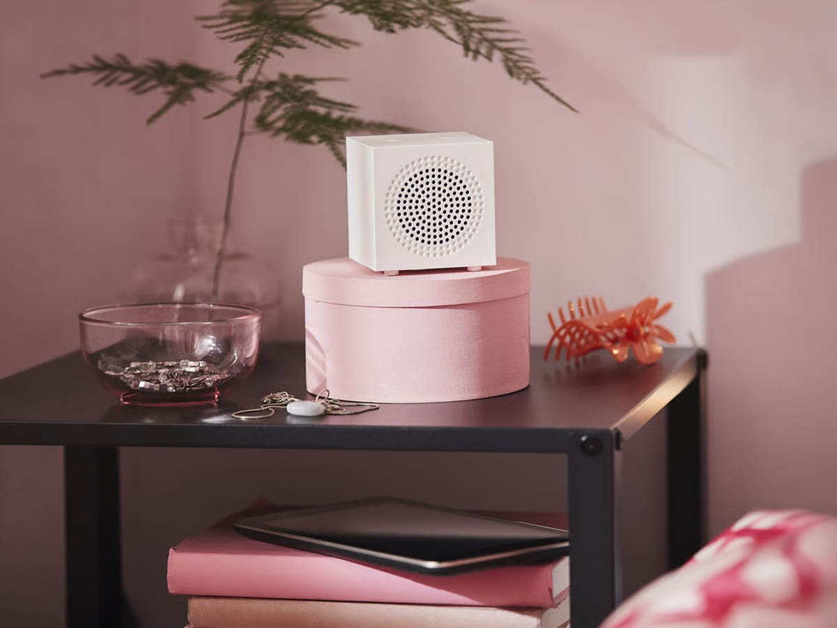 IKEA KALLSUP portable Bluetooth speaker affordable tech gift under £20 in the UK