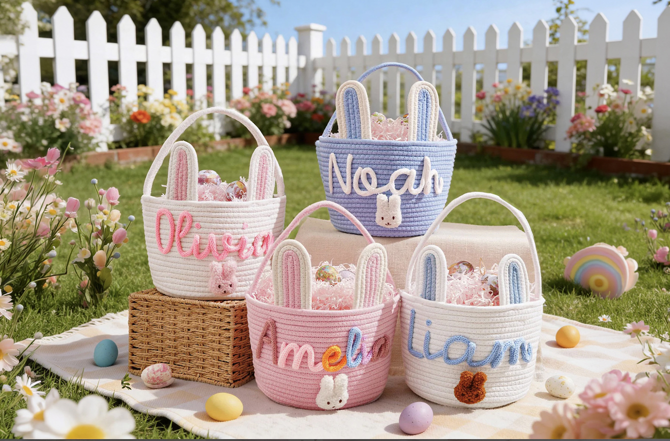 Personalised Easter basket