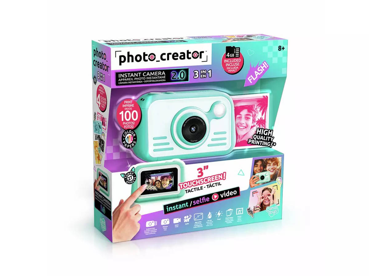 Photo Creator Instant Print Camera 2.0 gift for 6 year old girls in the UK