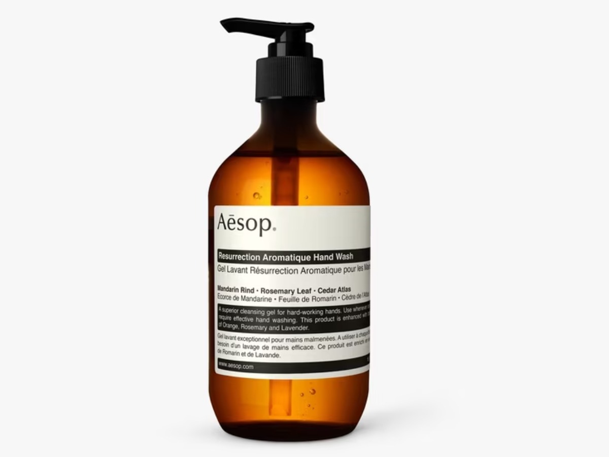 Aesop Resurrection Aromatique Hand Wash gift under £40 in the UK