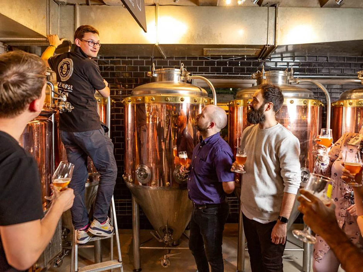 Brewery experience day for two with lunch Father’s Day gift for dads in the UK