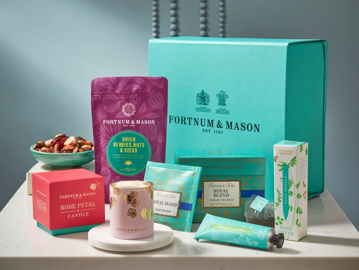 Fortnum and Mason The Relaxation Gift Box thoughtful gift for sisters in the UK