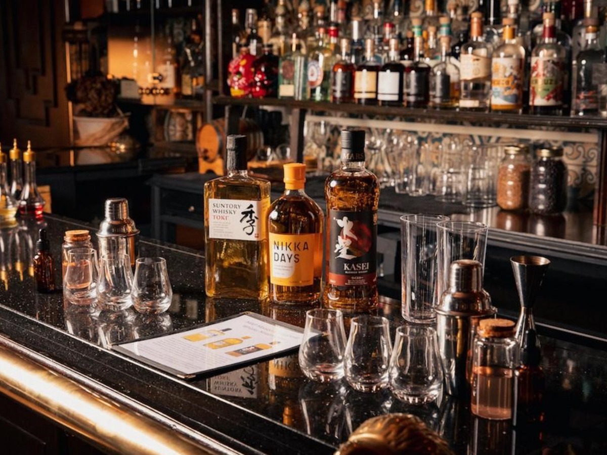 Japanese whisky tasting and masterclass for two at MAP Maison Father’s Day gift for dads in the UK