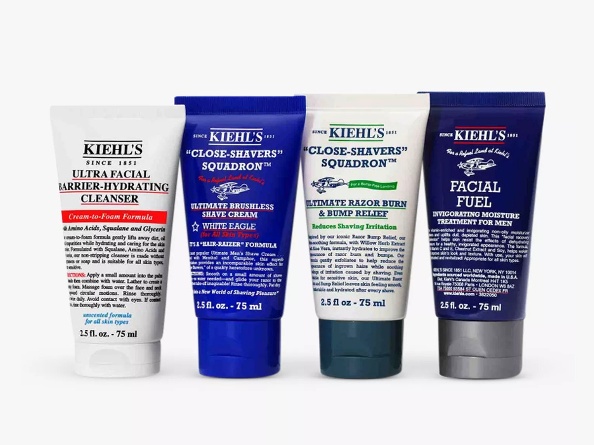 Kiehl's Get Up and Groom skincare gift set Father's Day gift from son in the UK