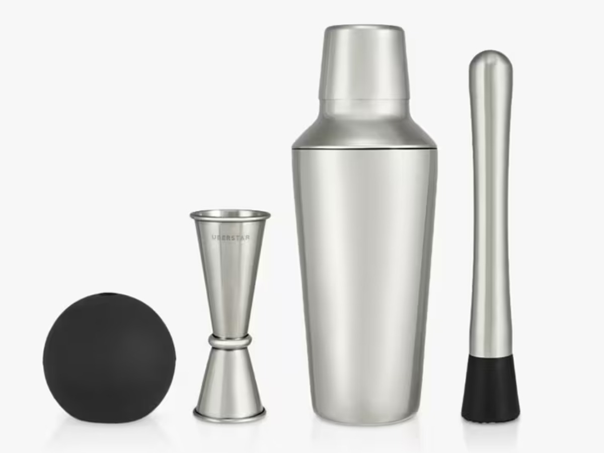 Uberstar cocktail shaker gift set Father’s Day gift from daughter in the UK