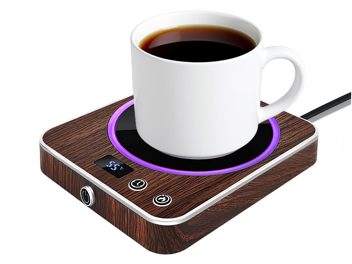 VIBEELEAF mug warmer for desk gift under £30 in the UK