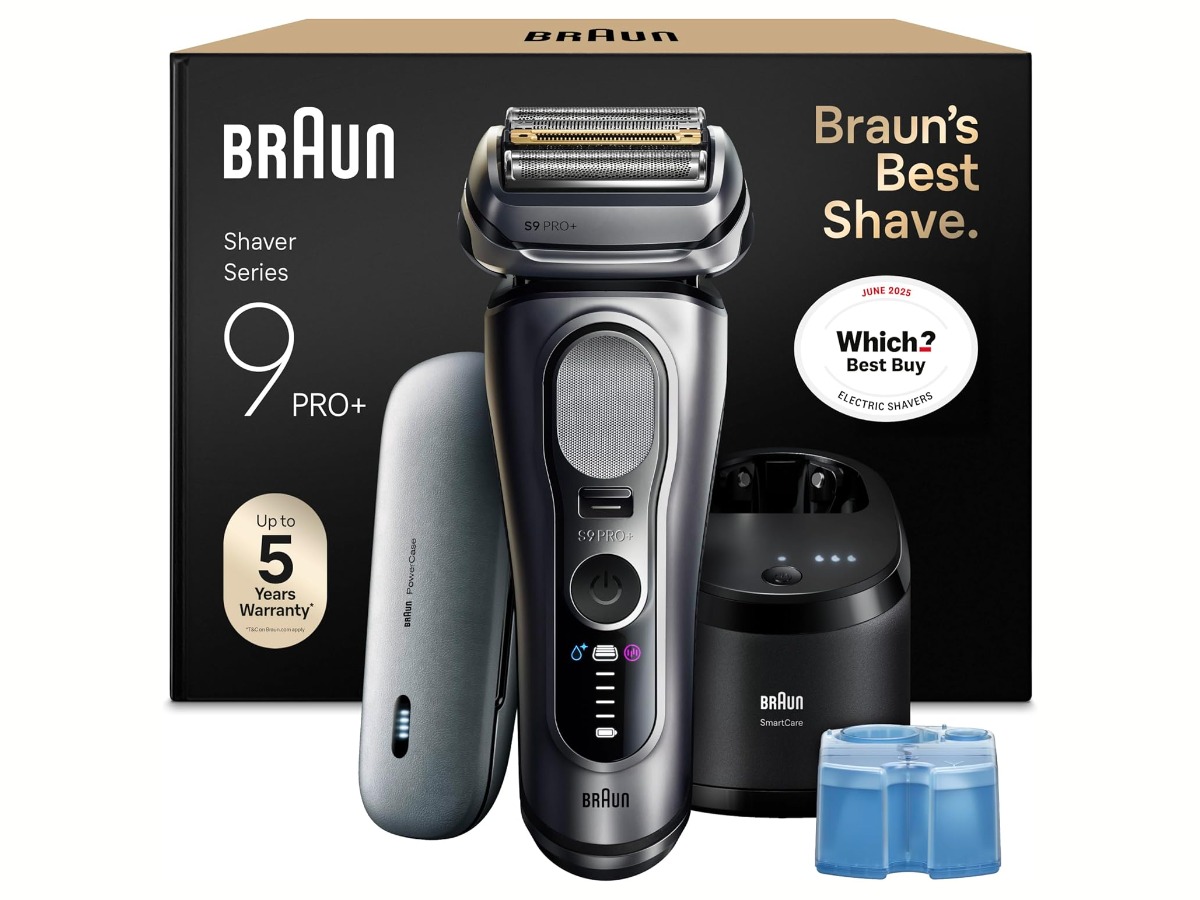 Braun Series 9 PRO Plus electric shaver luxury grooming gift for boyfriend