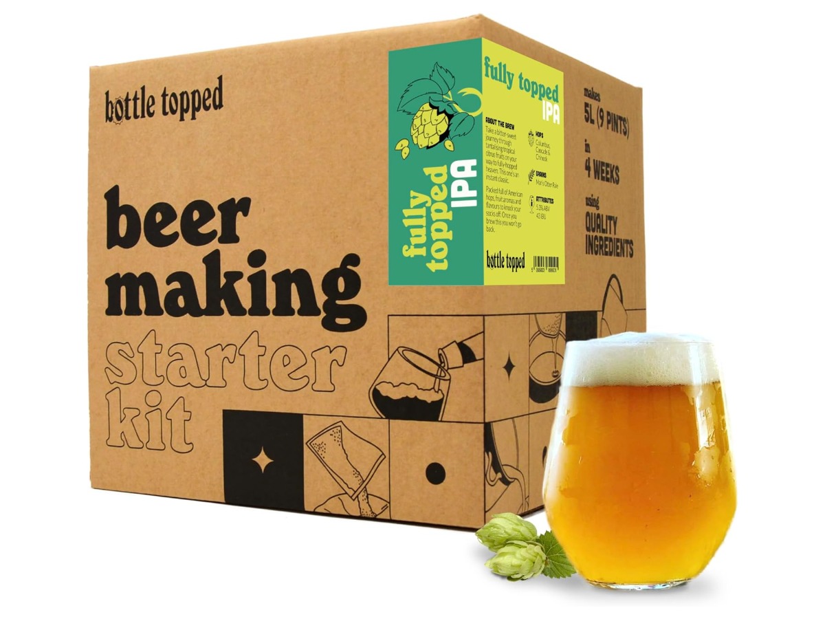 Craft beer homebrew starter kit hands-on beer gift for husband