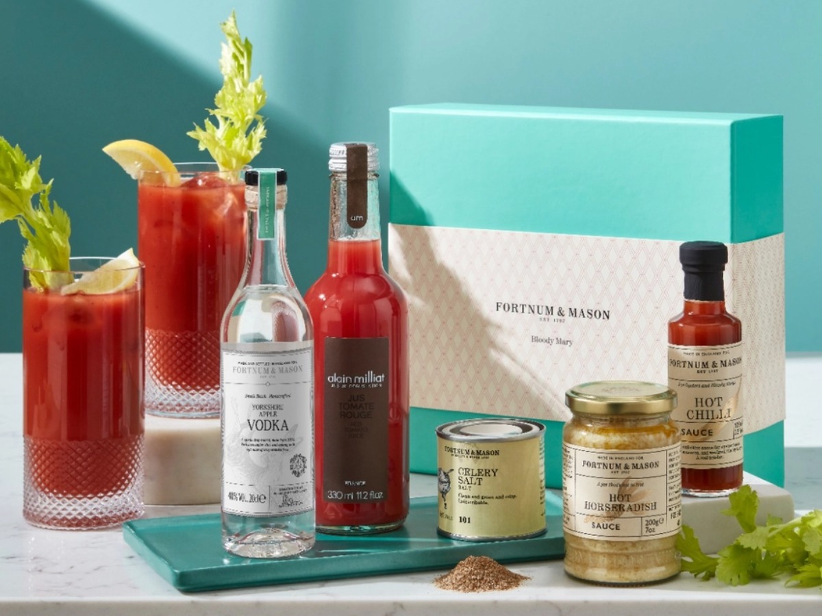 Fortnum and Mason Bloody Mary gift box food and drink gift for husband