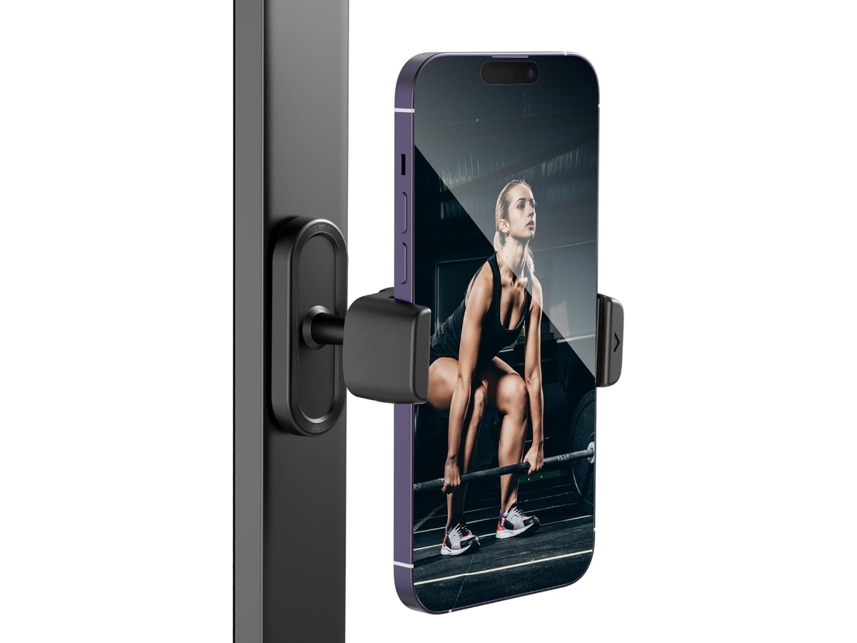FungSun magnetic gym phone holder fitness gift for filming workouts