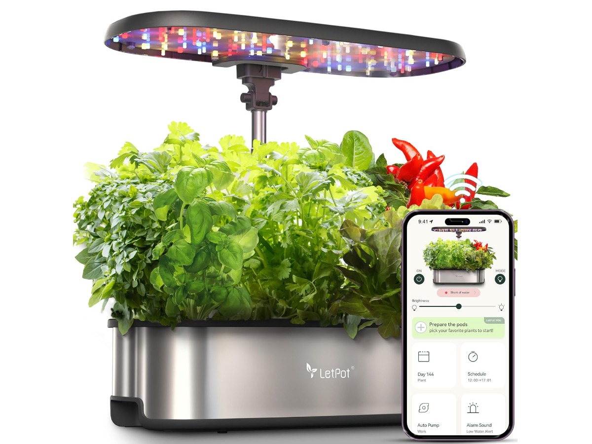 LetPot smart hydroponics growing system tech gift for boyfriend